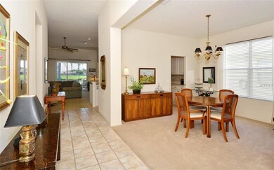 Foyer to dining room