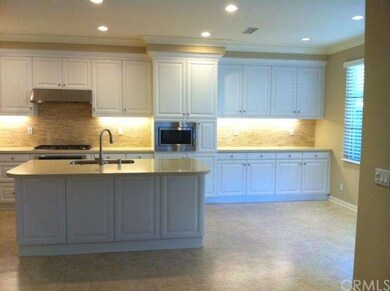 Gourmet kitchen with island