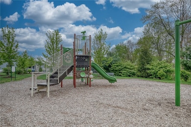 Awesome play area with adjacent basketball court