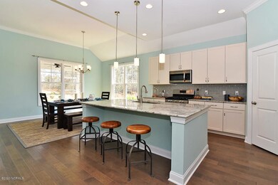 large granite island