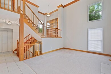 Expansive ceilings, crown molding, and new ceiling
