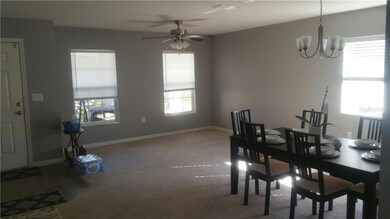 Formal living and dinning combo with a lot of wind