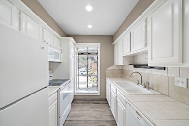 Light and bright kitchen.