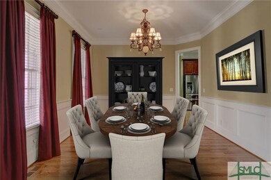 The Dining Room looking toward the Kitchen.