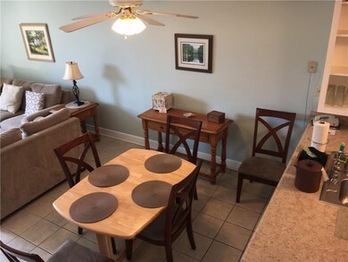 Dining area convenient to the kitchen extra wide c