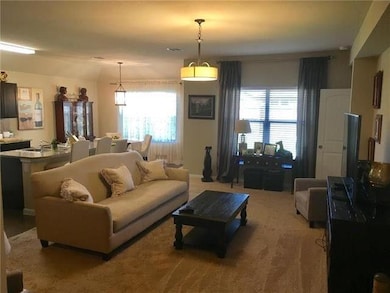 Living area featuring plenty of natural light and