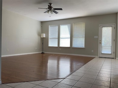 Unfurnished room with wood-type flooring, plenty 