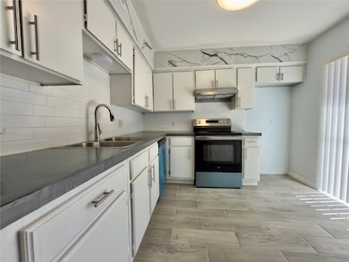 The main entry into the kitchen from the hallway