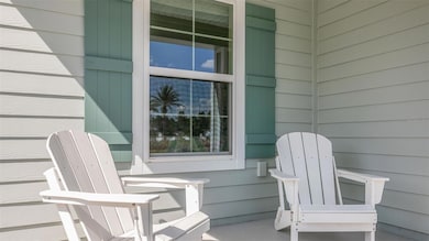 Photo of a model home.