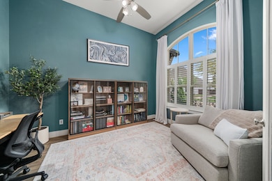 Designer paint colors and the large window with cu