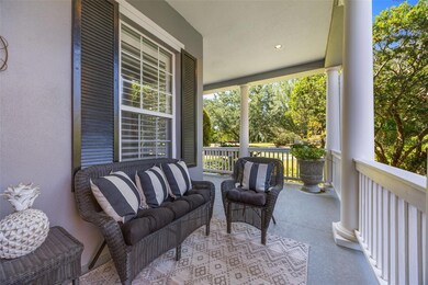 Wrap-around front porch