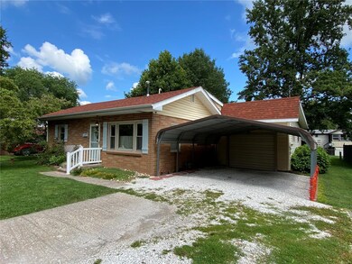 Side View with Carport