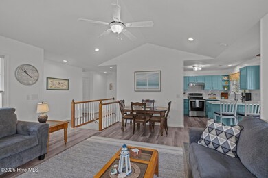 open living/kitchen