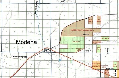 Iron County Zoning Map