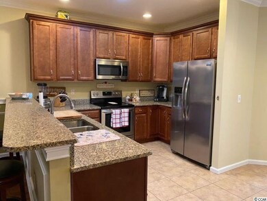 Wood cabinets, Granite countertops, stainless stee