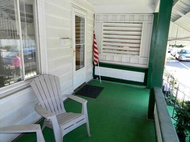 Patio/Deck. View of the front porch