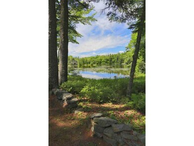 View. Walking paths to the pond front.