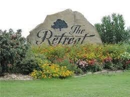 The Retreat is nestled in the beginning of the hil