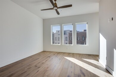 Lots of light in this Primary bedroom.  This home 