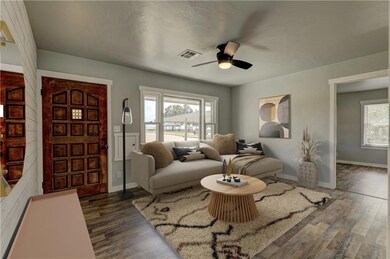 Front living staged