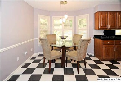 Eating area in kitchen