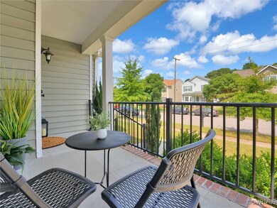Large, private front porch!