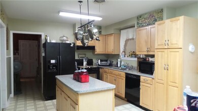 GAS STOVE AND AN ISLAND