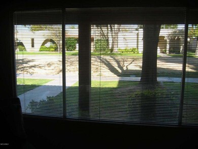 Looking out front window
