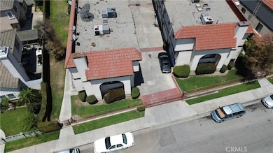 Aerial photo of community