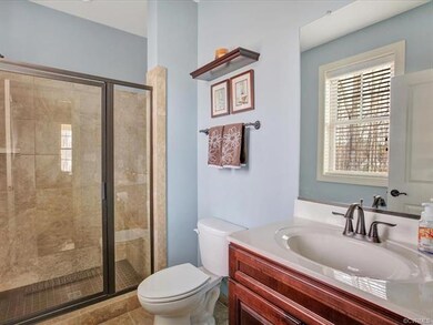 First Floor first bath attached to study/bedroom