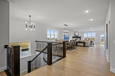 View from Front Foyer - Stairs leading to Lower Level