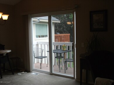 Dining area to small patio