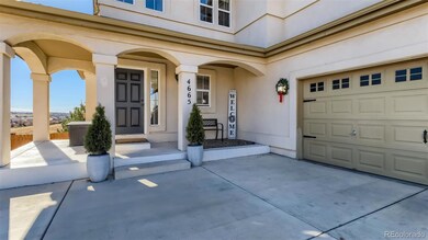 Wrap around front porch with archways highlighting