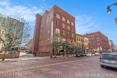 parking spot on left side of building.
