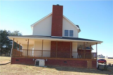 Wrap around porch.  
