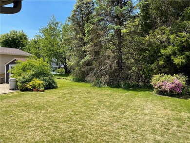 Home backs trees which provides some privacy.