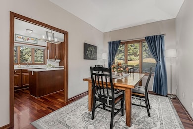 Take in the beautiful nature views while enjoying meals in the dining area, where the scenery enhances every moment