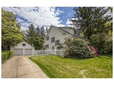 Two car garage, lots's of space.