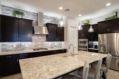 Extended Height Cabinets & Backsplash