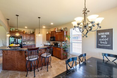 The beautiful cabinetry is in excellent condition, you won't be disappointed!  Beautiful tumbled marble backsplash.