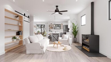 Silo Interior Rendering-Living Room
