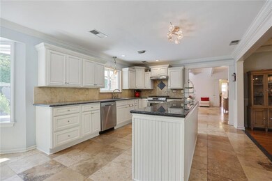 Travertine Floors, and a kitchen to host a wonderf