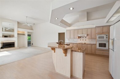 Combination Kitchen and Family Room