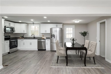 Virtual Staged Breakfast Area