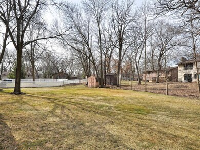 View of back yard