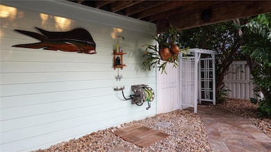 Outdoor shower