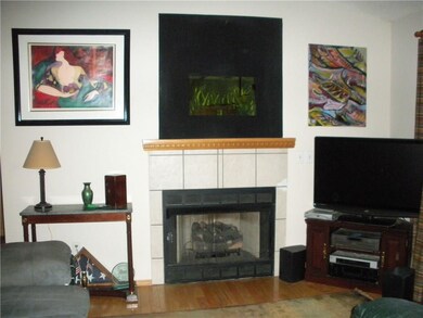 Living Room; Gas Log Fireplace