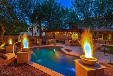 fire and water feature