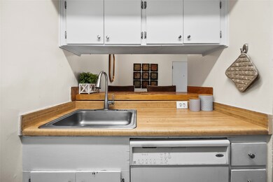 Alternate view of the kitchen.