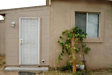 Back door to laundry room